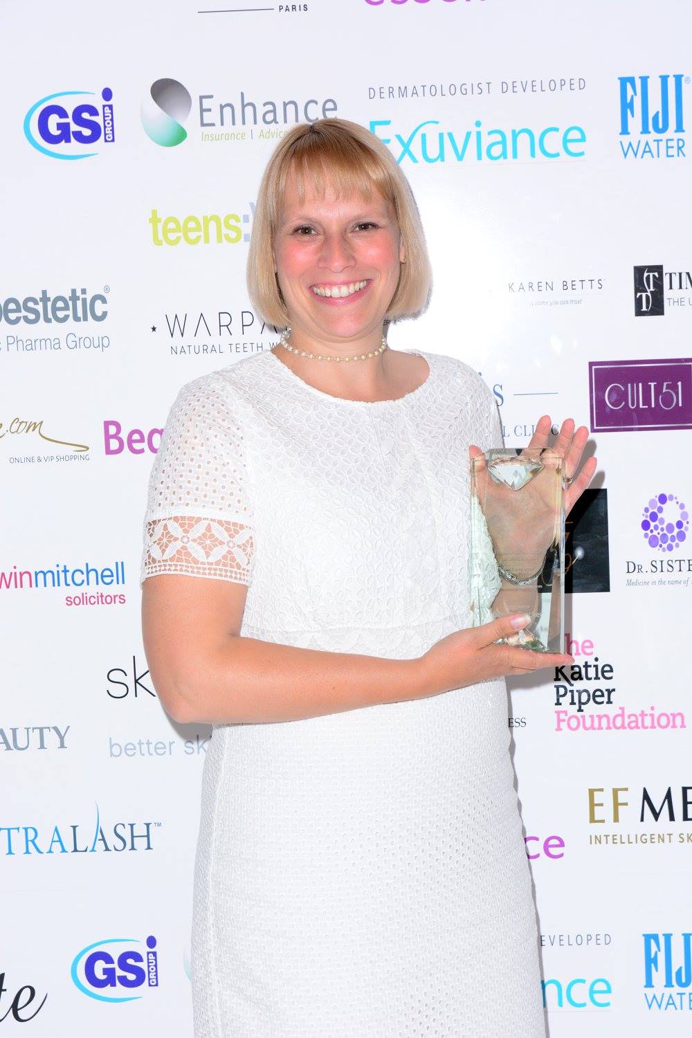 Safety in Beauty Diamond Award 2016 for Best Industry Media Outlet - Lorna Jackson, Editor